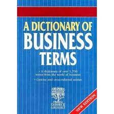 Dictionary of bussiness terms